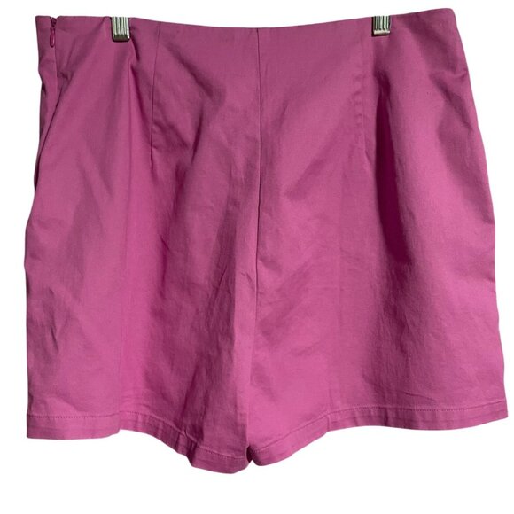 Happily Grey Womens Pink High-Waisted Sailor Shorts Size XL - Picture 2 of 7